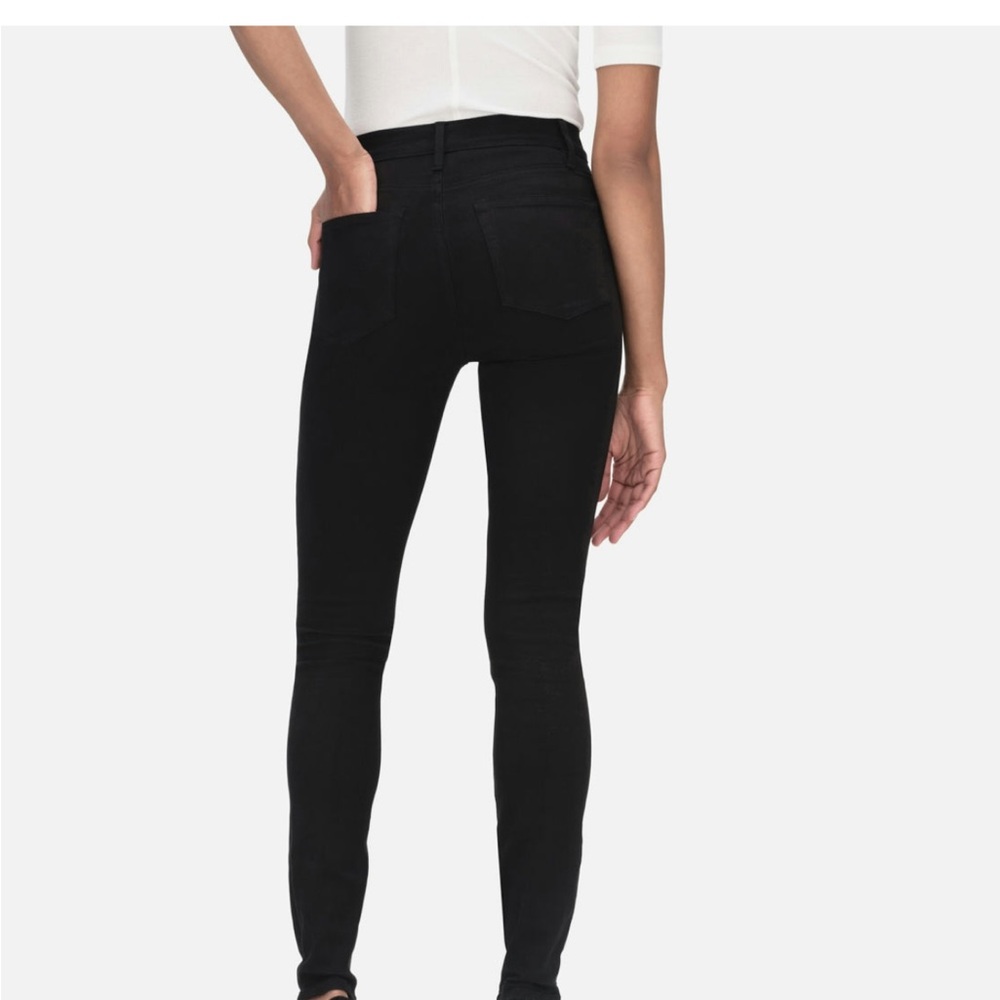 Women's Frame Black Skinny Jeans